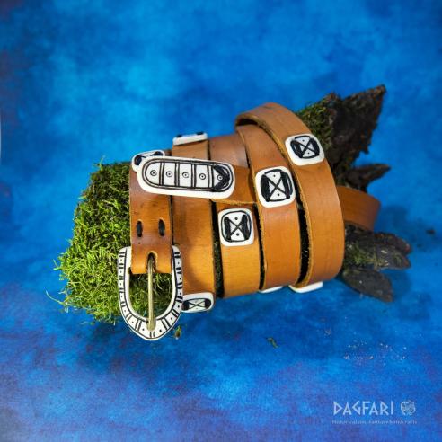 Complete belt bone / antler - custom production