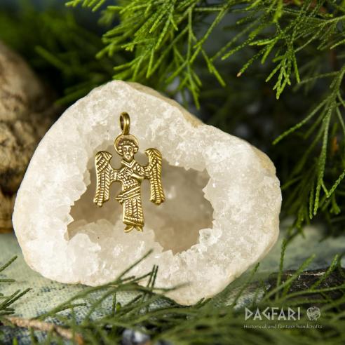 Replica Amulet Archangel Michael - brass