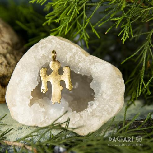 Replica Amulet Archangel Michael - brass