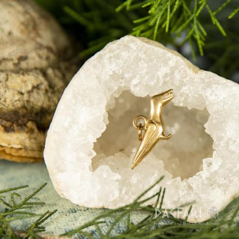 Amulett Raven Morrigan - Bronze Krähe für Barbaren