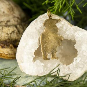 Amulet Válečník vendelský - bronz 2