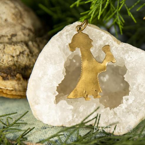 Amulet Valkýra z Ölandu, velká - bronz