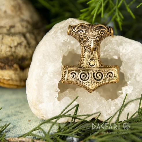 Replika Thorovo kladivo Skåne - bronz