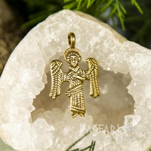 Replica Amulet Archangel Michael - brass