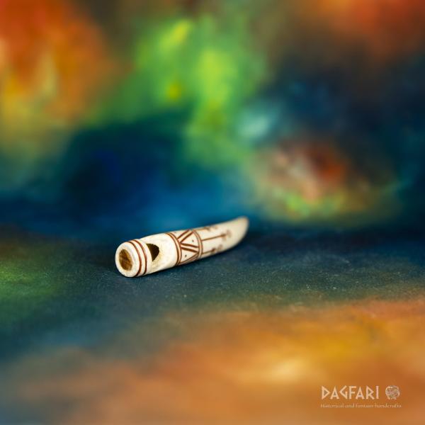 Rollo - Command signal whistle made of deer antler