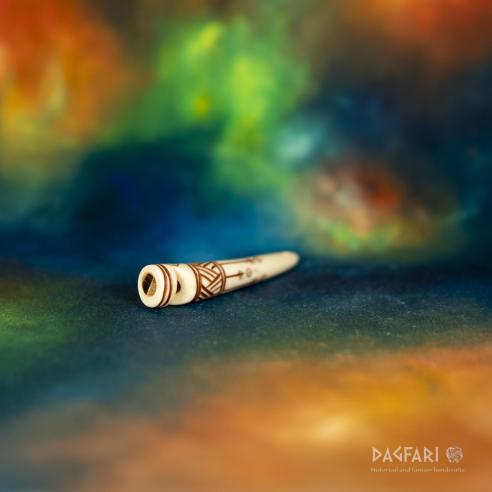 Leif - Kommandosignalpfeife aus Hirschgeweih