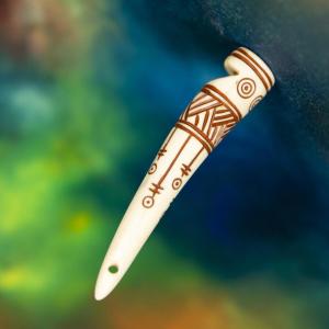 Leif - Command signal whistle made of deer antler