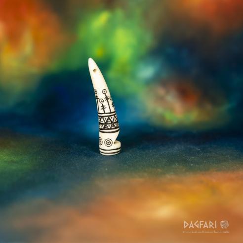 Haakon - Command signal whistle made of deer antler