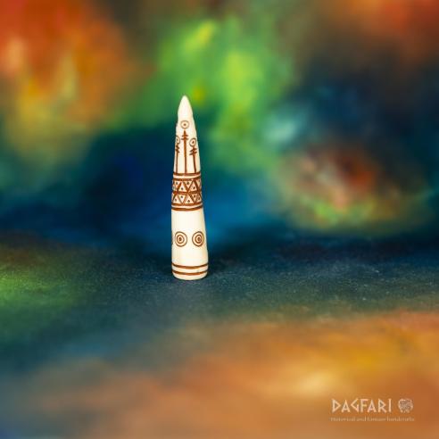 Olaf - Command signal whistle made of deer antler