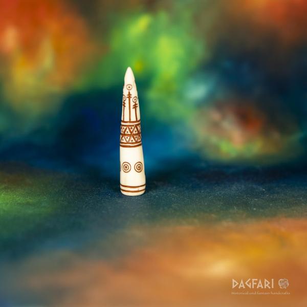 Olaf - Command signal whistle made of deer antler