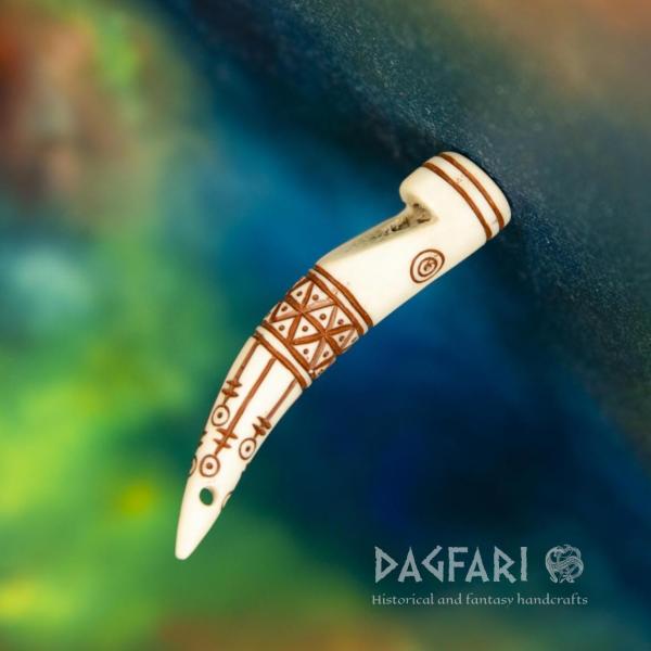 Olaf - Command signal whistle made of deer antler