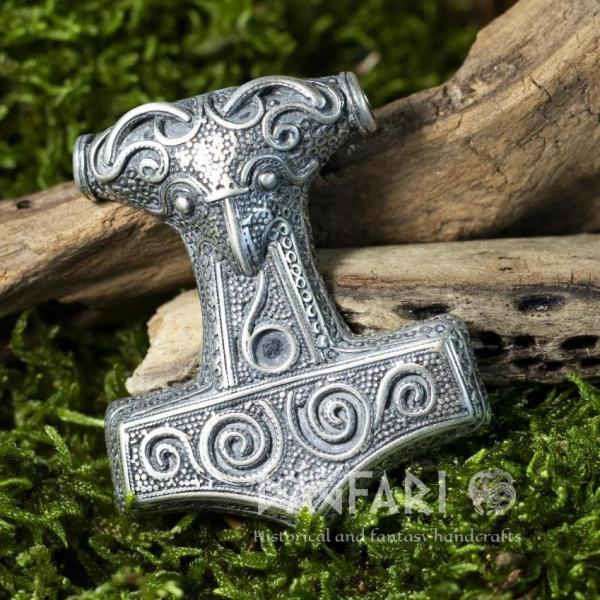 Amulet Thor's Hammer Skåne - silver