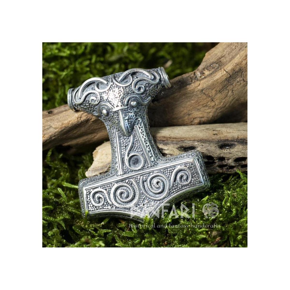 Amulet Thor's Hammer Skåne - Silver