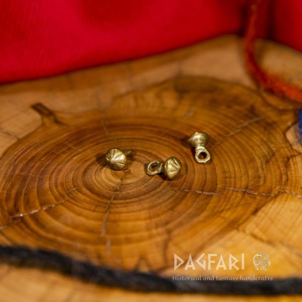 Medieval cast button (knob) not only viking early medieval - with brass grooves