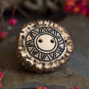 Antler buttons Viper, black