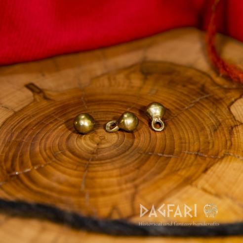 Mittelalterlicher Knopf, kleiner - Messing