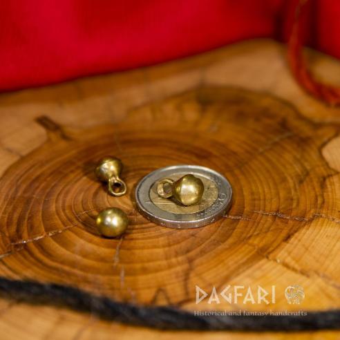 VIKING Medieval Replica button, smaller - brass