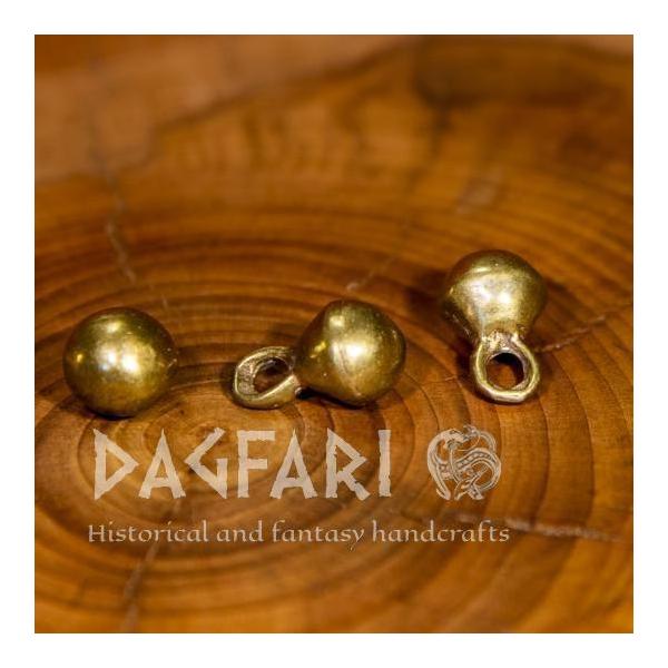 VIKING Medieval Replica button, smaller - brass