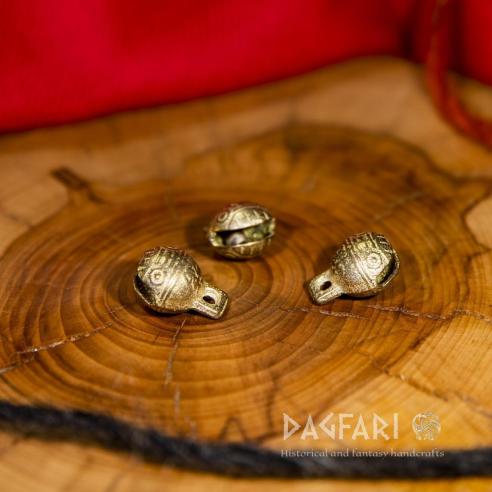 Mosazná ROLNIČKA v historickém designu - ke kostýmu i pro radost