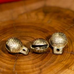 Mosazná ROLNIČKA v historickém designu - ke kostýmu i pro radost