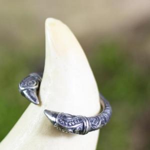 Ring ravens - silver, Ag 925/1000