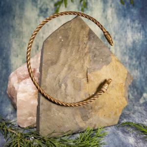 Torc - Necktie LACHLAN - bronze