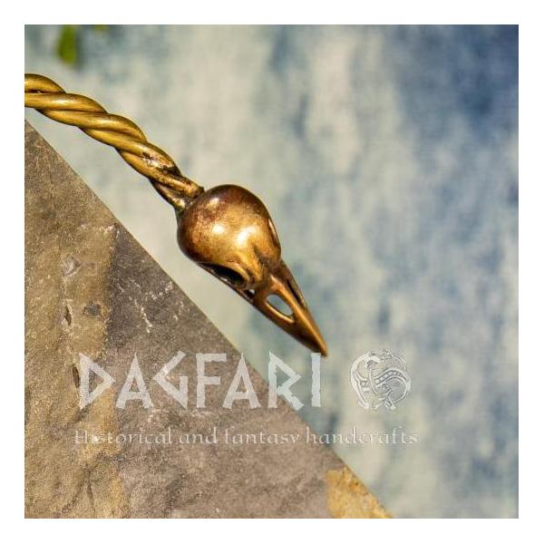 Torques - nákrčník MORRÍGAN - mosaz