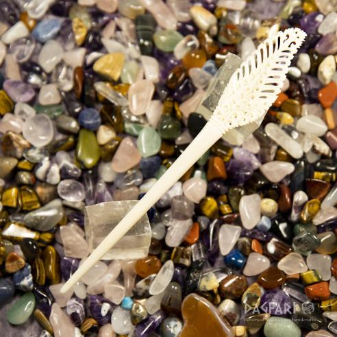 ARWEN Hair pin , HAND MADE CARVED