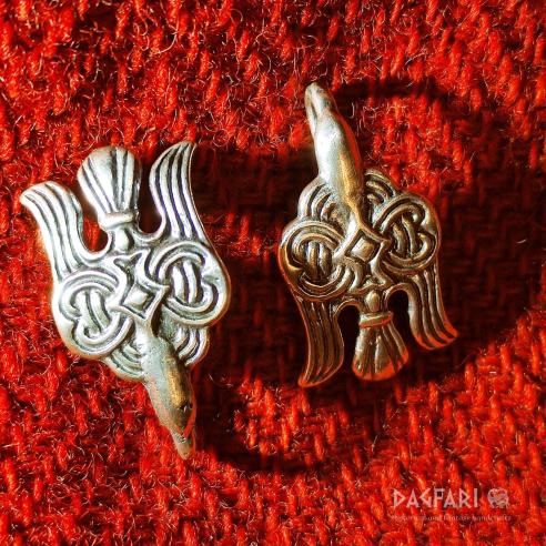 Háčky na ovinky, Gulbische, Timirevo, Birka - postříbřené