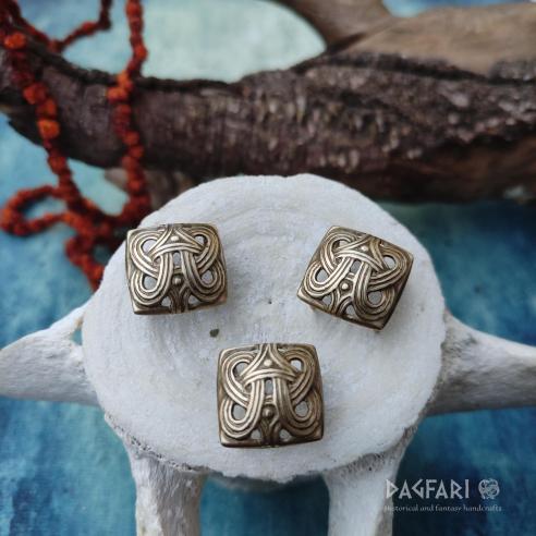 Replika kování - Opasková zdobení na vikinský opasek, Birka