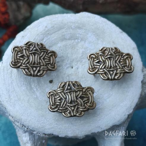 REPLICA Viking decorative belt fitting - Knot