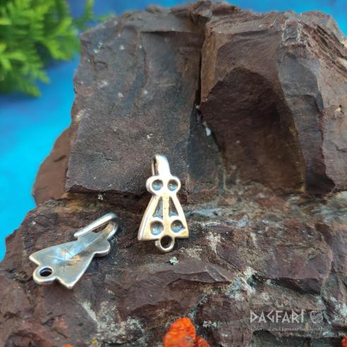 Haken für Wandewickel, Kiewer Rus - versilbert