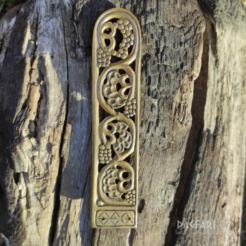 Opasek VELKÁ MORAVA Avarské nákončí opasku Šturovo - bronz