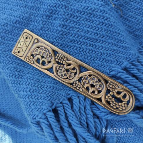 Opasek VELKÁ MORAVA Avarské nákončí opasku Šturovo - bronz