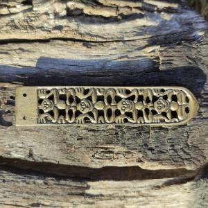 Opasek VELKÁ MORAVA Avarské nákončí opasku Nové Zámky - bronz 2