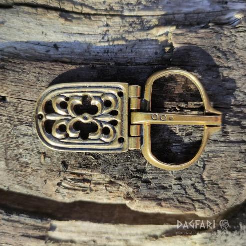 Avar belt buckle Šaľa (SK) - Bronze