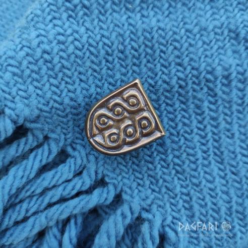 KOUŘIM Velkomoravské/ Přemyslovské ozdobné kování na opasek a nákončí, tašvici