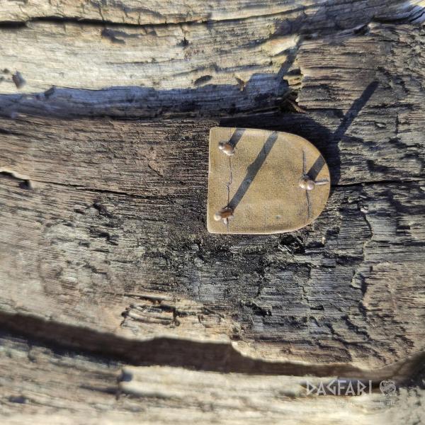 KOUŘIM Velkomoravské/ Přemyslovské ozdobné kování na opasek a nákončí, tašvici