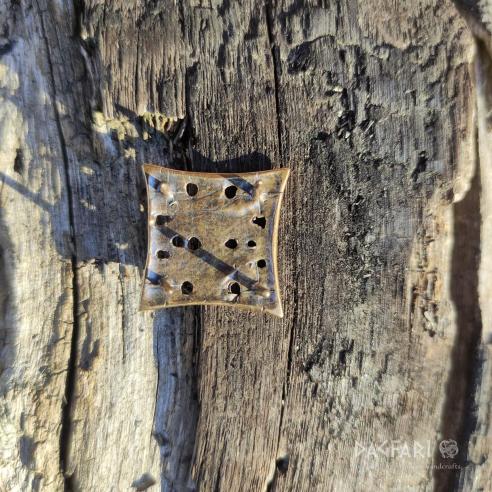 Avar decorative belt fitting Štúrovo (SK), Bronze