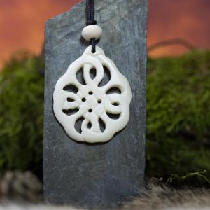 Amulet BOHO Lace - bone
