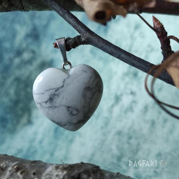 Minerální srdce z magnezitu pro očištění