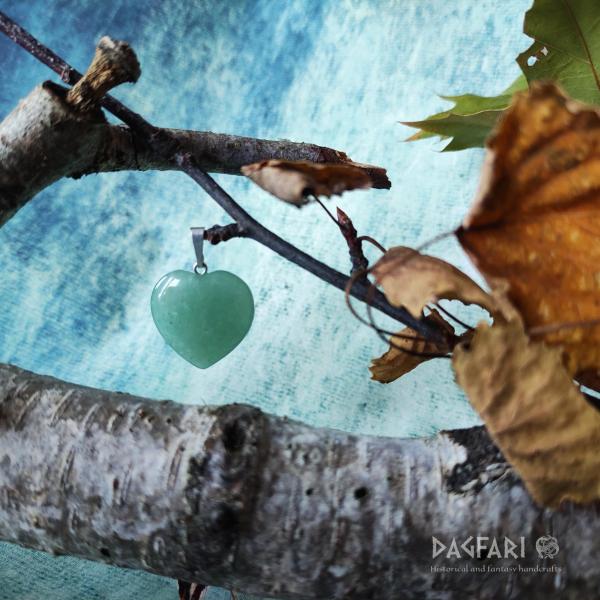 Mineral Herz von Aventurin für Reichtum