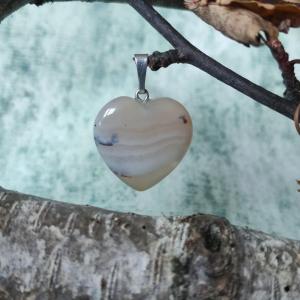 Achat-Mineralherz für mehr Selbstvertrauen