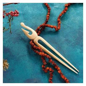 Malá jehlice do vlasů z kosti Calen - výprodej 2