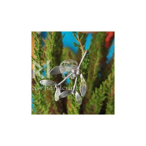 SET Pendant and earrings silver Baldr's mistletoe, Ag 925/1000