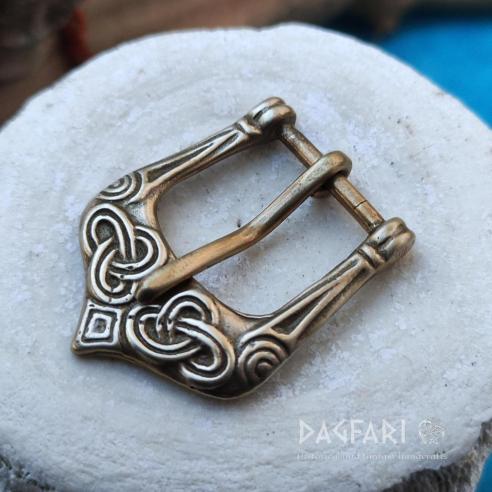 Vikinská přezka na opasek Birka, bez placky