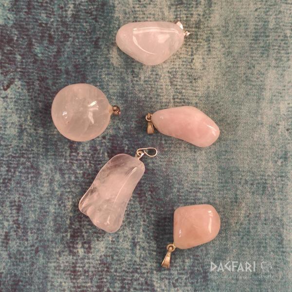 Favorite pink stone - Rose quartz, the stone of love