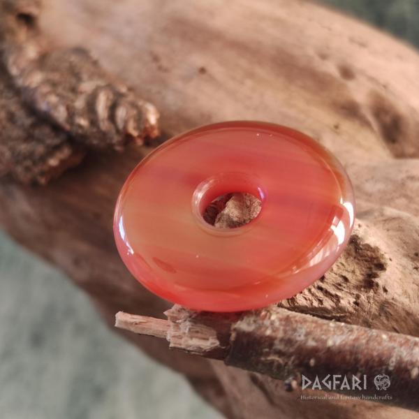 Donut of Stone - Carnelian for recharging energy