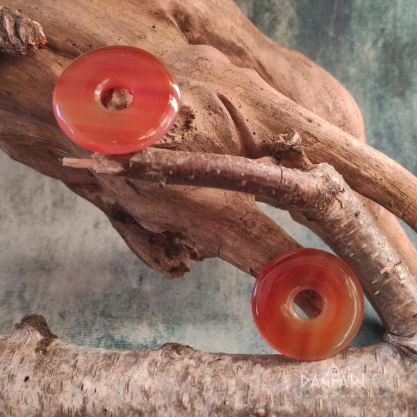 Donut of Stone - Carnelian for recharging energy