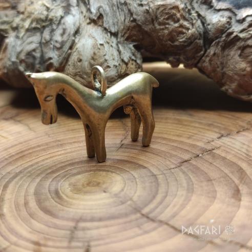 Antike Gälisches Pferd - bronze